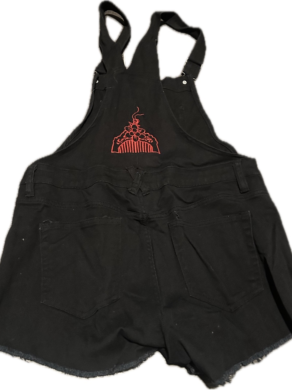 Disney Mulan Embroidered Shortalls - Picture 2 of 4